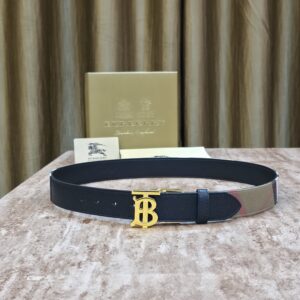 B@rberry Men's Genuine Leather Belt