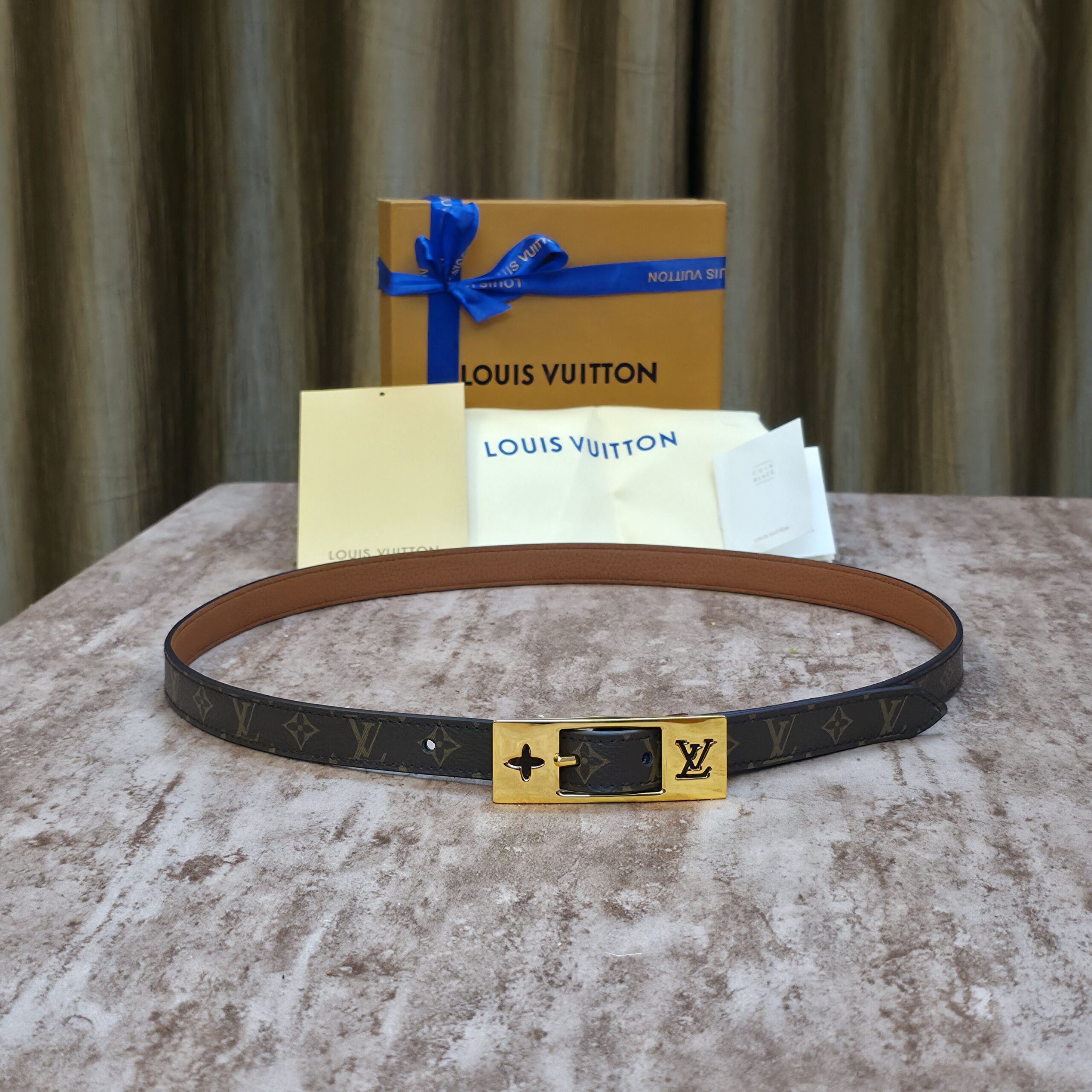 L.V Ladies Genuine Leather Belt