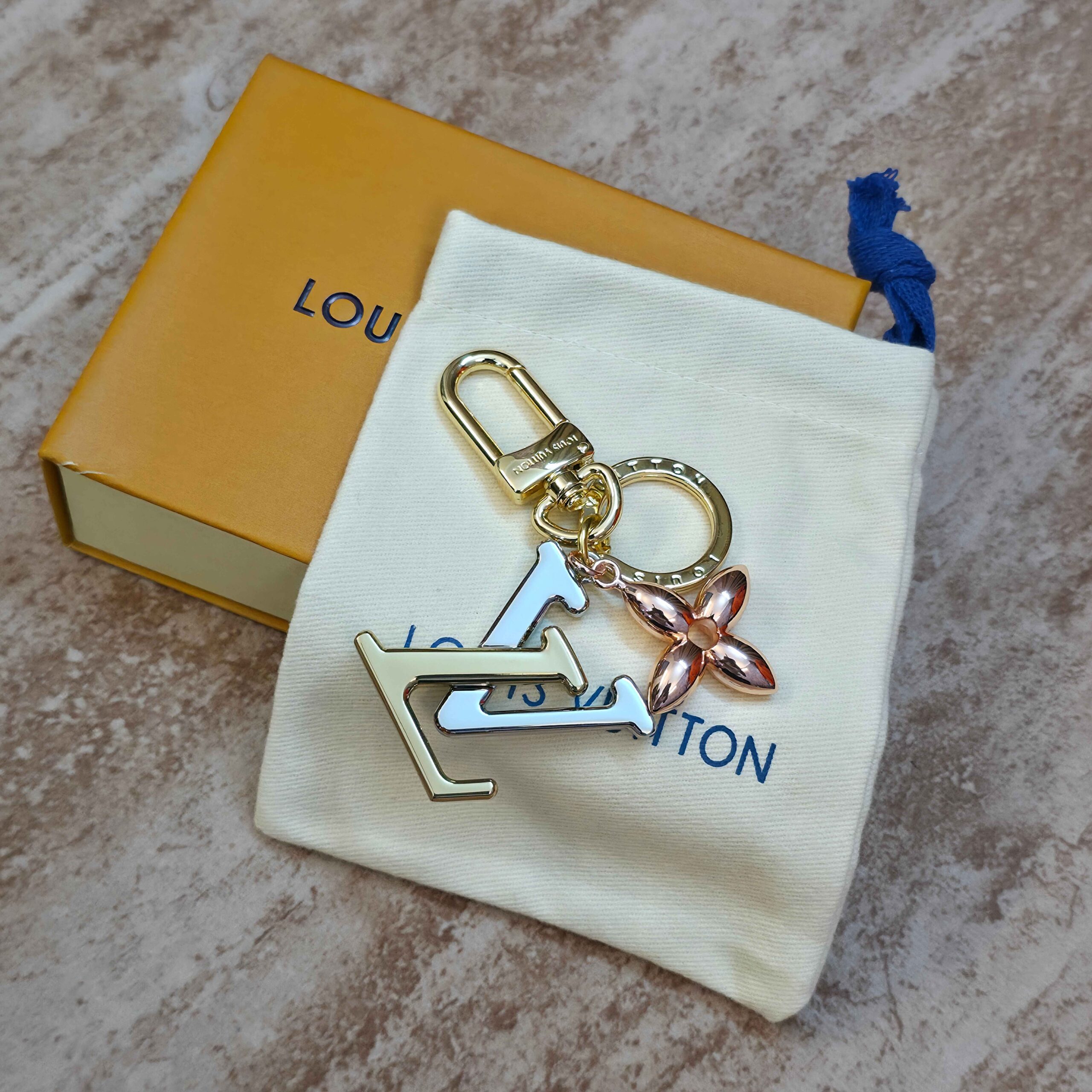 L.V Flower Mix Charms