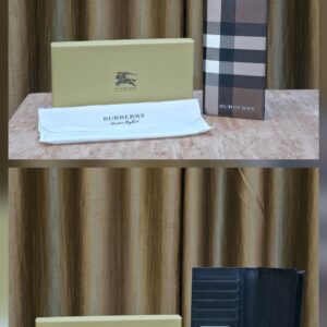 B@rberry Premium Passport Holder