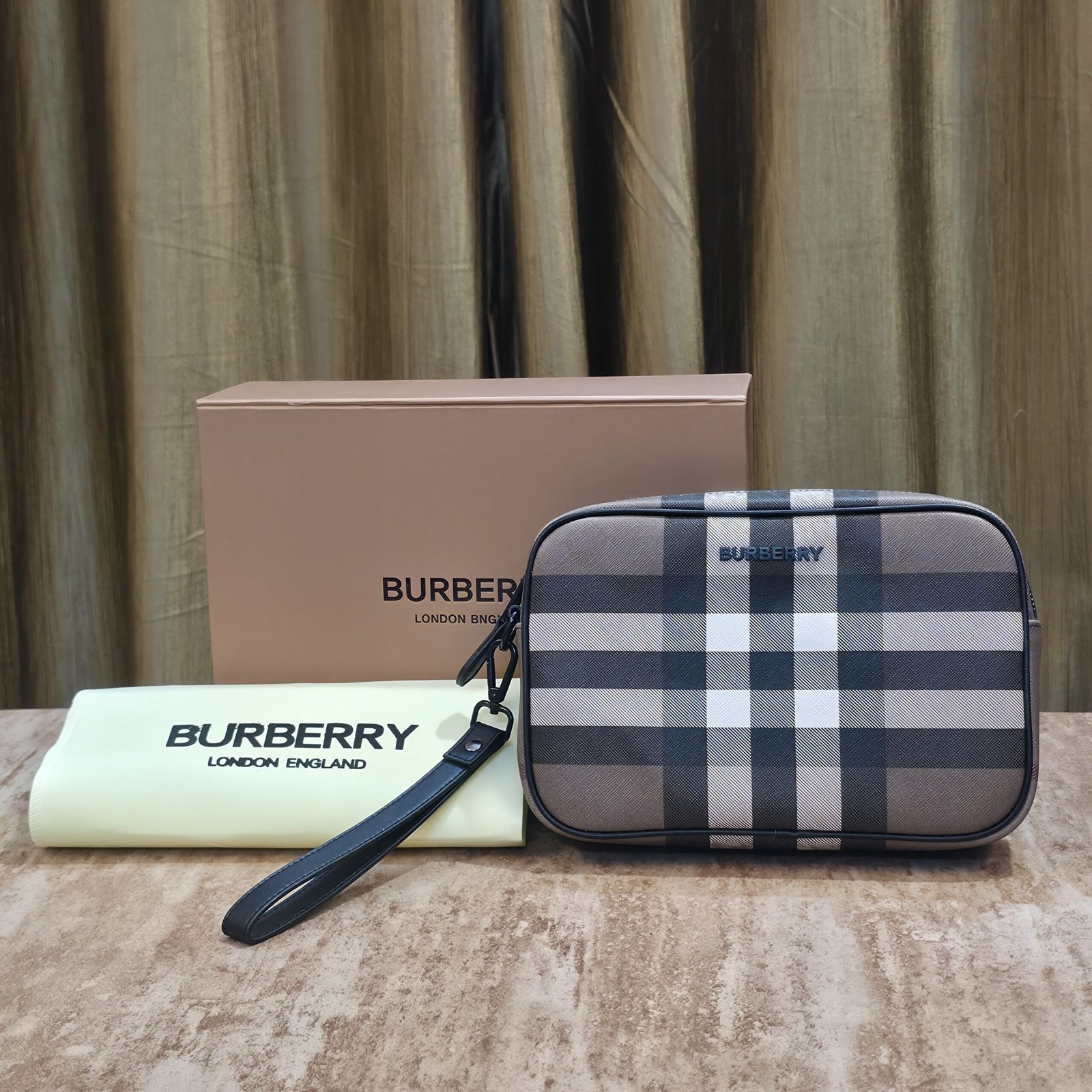 B@rberry Brown Unisex Sling