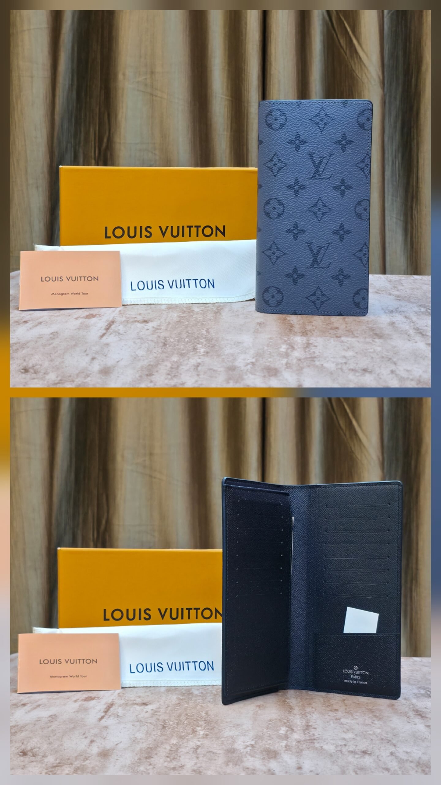 L.V Premium Passport Holder