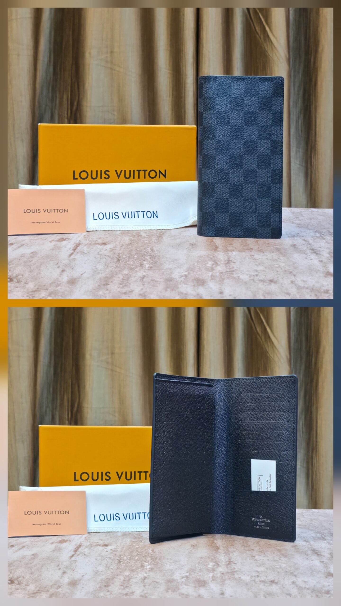 L.V Premium Passport Holder