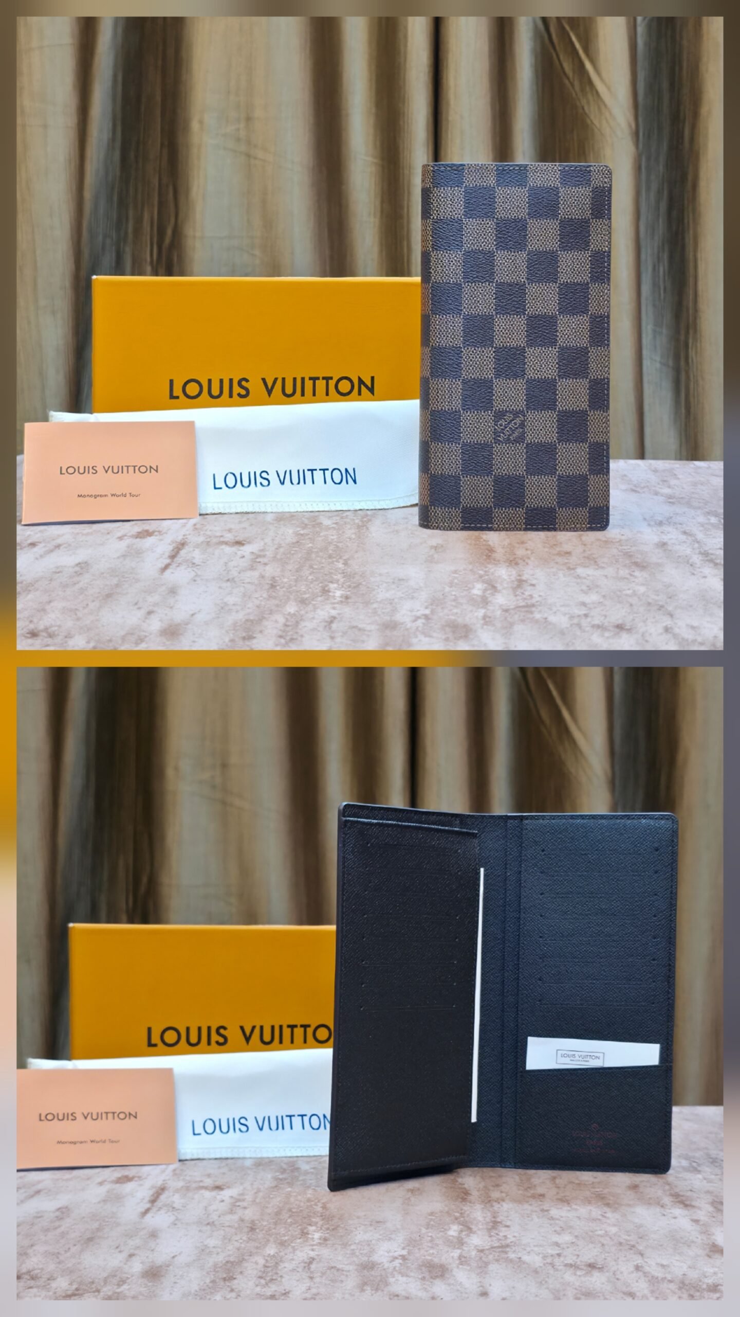 L.V Premium Passport Holder